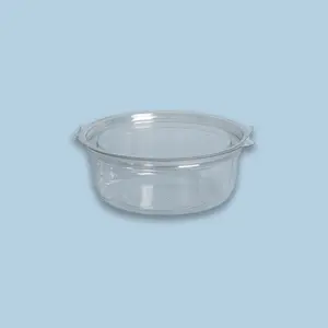 Contenedor redondo con bisagra mini pack S Alta Visibilidad (200 unidades)