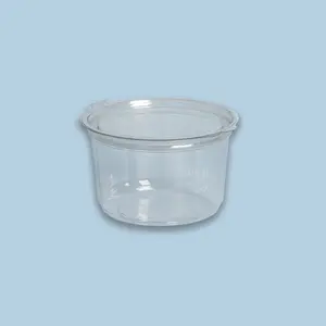 Contenedor redondo con bisagra mini pack L Alta Visibilidad (200 unidades)