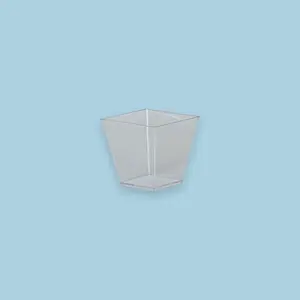 Copa Cuadrada Petite Cristal 6oz (144 unidades)
