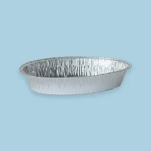 Molde Aluminio 136oz Ovalado sin tapa (12 unidades)
