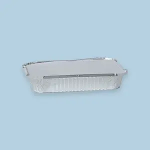 Molde Aluminio 24oz tapa cartón (20,6 x 14,0 x 5,1 cm) – 100 unidades