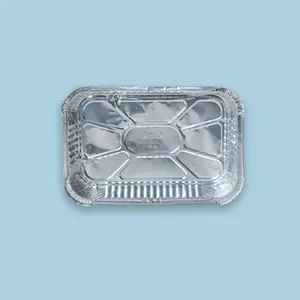 Molde Aluminio 48oz con tapa cartón (100 unidades)