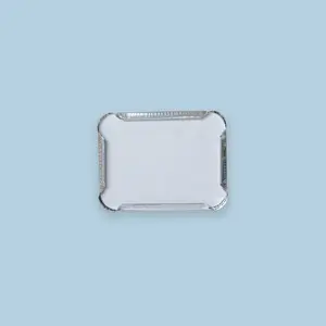 Molde Aluminio 8oz con tapa cartón (200 unidades)