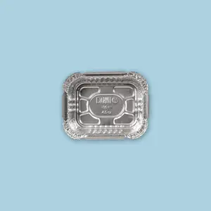Bandeja Rectangular 4,5oz 135ml c/tapa cartón (100 unidades)