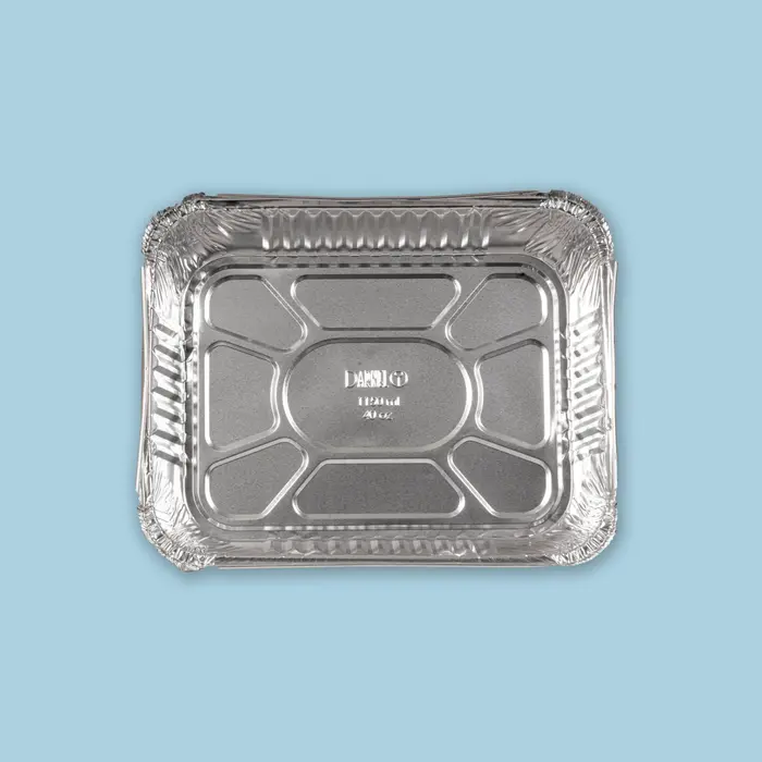 Bandeja Rectangular 40oz 1150ml c/ tapa cartón (100 unidades)