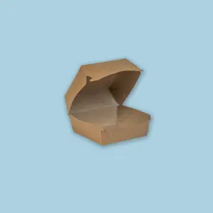 Caja mediana para hamburguesas Moca (300 unidades)