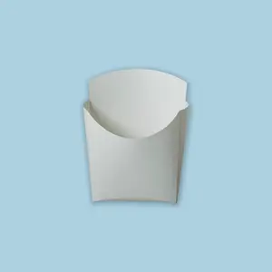 Caja mediana Papas fritas Blanco(600 unidades)