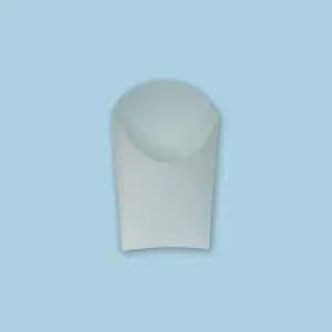 Caja grande Papas fritas  Blanco (600 unidades)