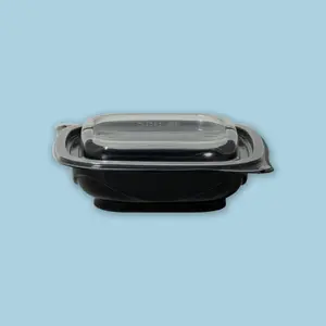 Contenedor Cuadrado ProToGo 6″x 6″ 12 oz Negro (100 unidades)