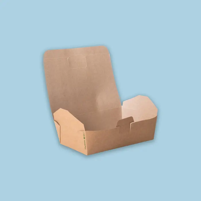 Caja para alimentos Safety Plus 66oz Moca (200 unidades)