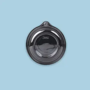 Bowl SafetyPlus Resq 32oz Negro con tapa (200 unidades)