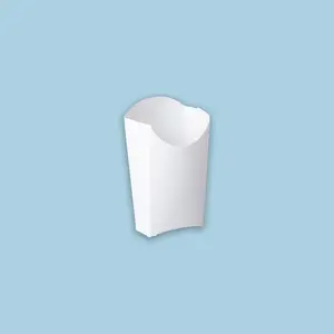 Caja chica Papas fritas Blanco (600 unidades)
