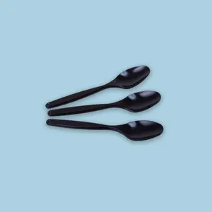 Cuchara Sopera Color Clean Touch Negra (240 unidades)