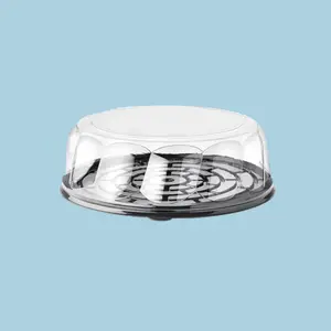 Base 22.0 cm Altura 12 VisualDome Circular resq® Negro (50 unidades)
