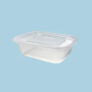 Contenedor Microondas TAMI 8» x 6» 32 oz Opal con Tapa (100 unidades)