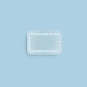 Tapa cristal para molde aluminio Rectangular 19oz (200 unidades)