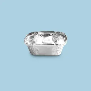Molde de aluminio Rectangular 5oz sin tapa (500 unidades)