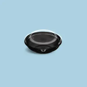 Bowl SafetyPlus Resq 8oz Negro con tapa (200 unidades)