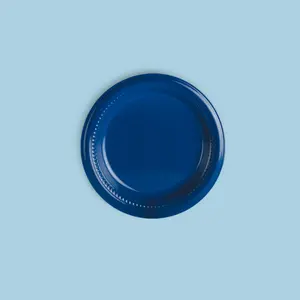 Plato plástico Azul 15.5cm (480 unidades)