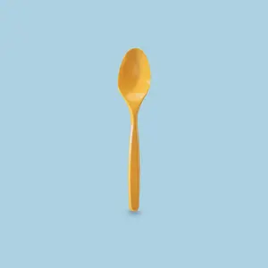 Cuchara Dulcera Clean Touch color Amarillo vivo (240 unidades)