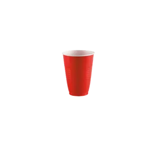 Vaso plástico 7oz Rojo (480 unidades)