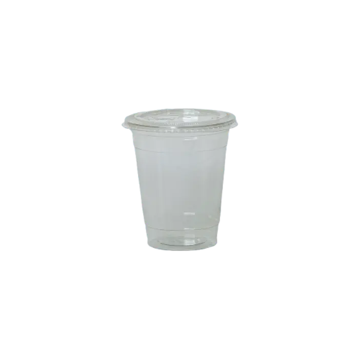 Vaso plástico Transparente Resq® 12oz sin tapa (300 unidades)