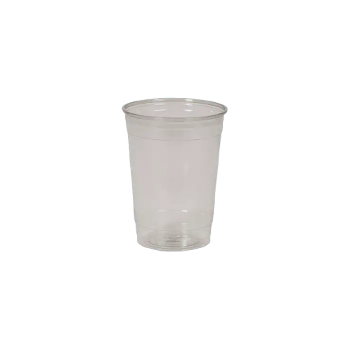 Vaso plástico Transparente resq® 16oz sin tapa (300 unidades)