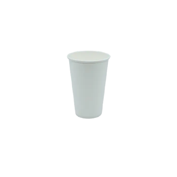 Vaso polipapel 12oz Darnel Naturals Blanco Bebidas Calientes (1000 unidades)