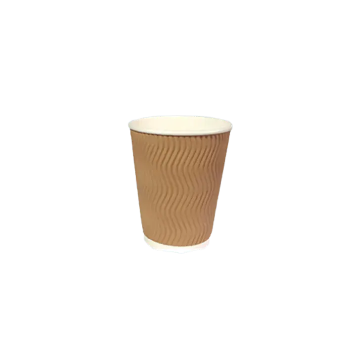 Vaso polipapel 14oz Darnel Naturals Moca con protector (500 unidades)