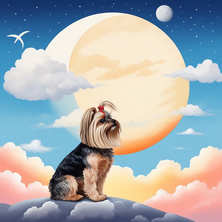 ai image of dog in style of comic book