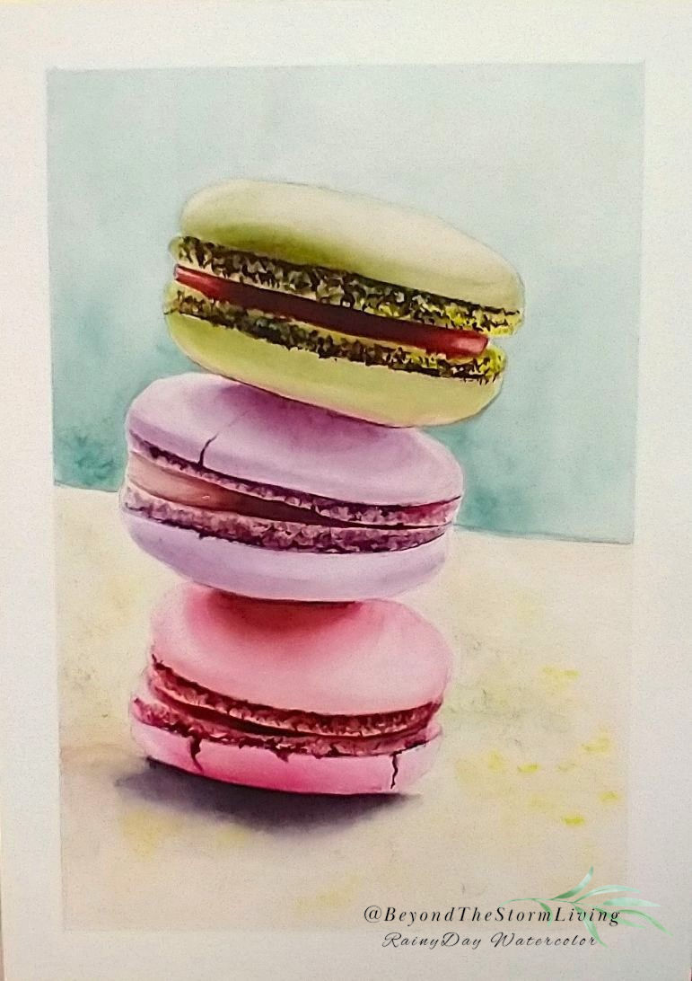 Watercolor Macarons with a Limited Palette: Why I Love PH. Martin Hydrus set