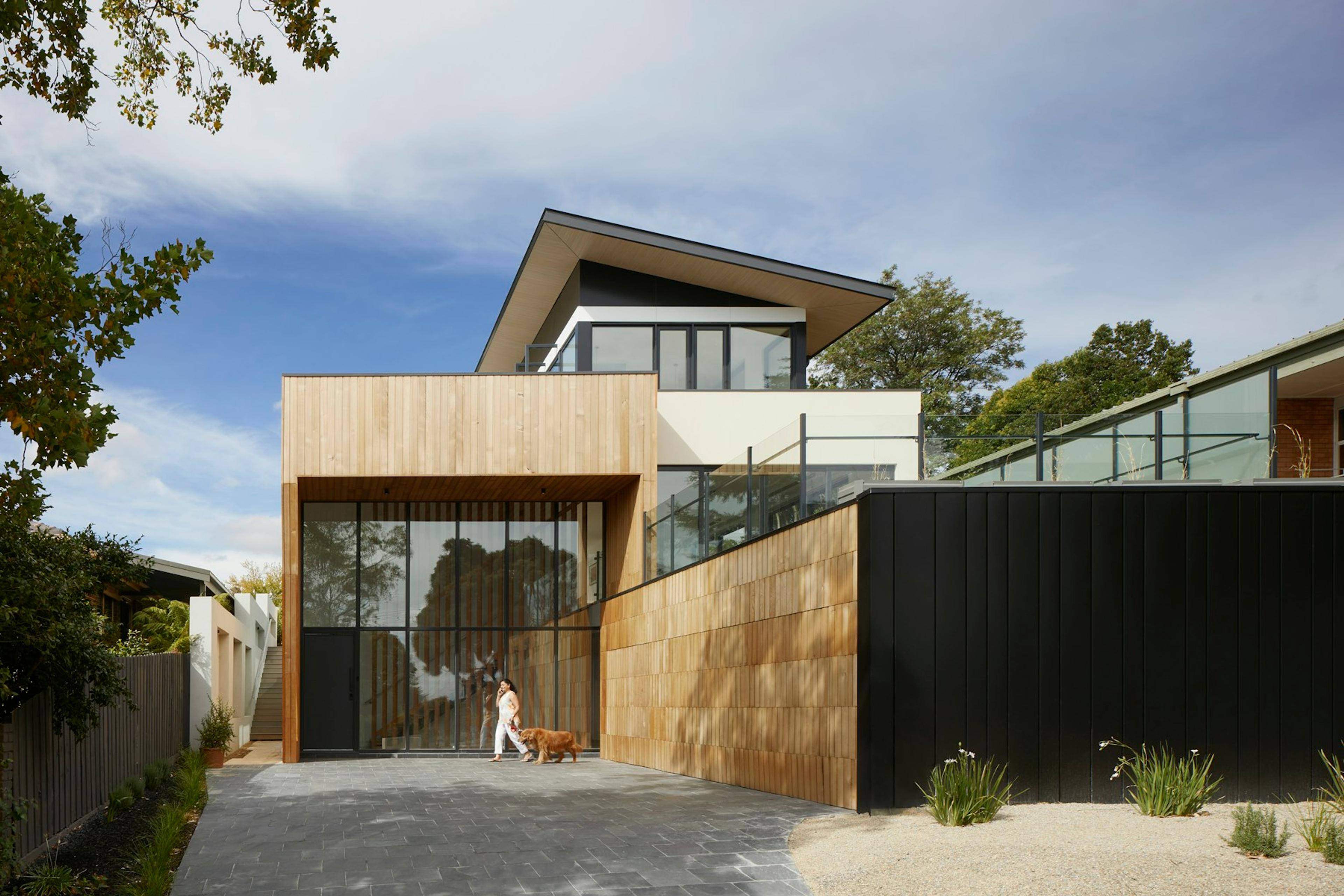 Architecture contemporaine d’une résidence privée à Genève