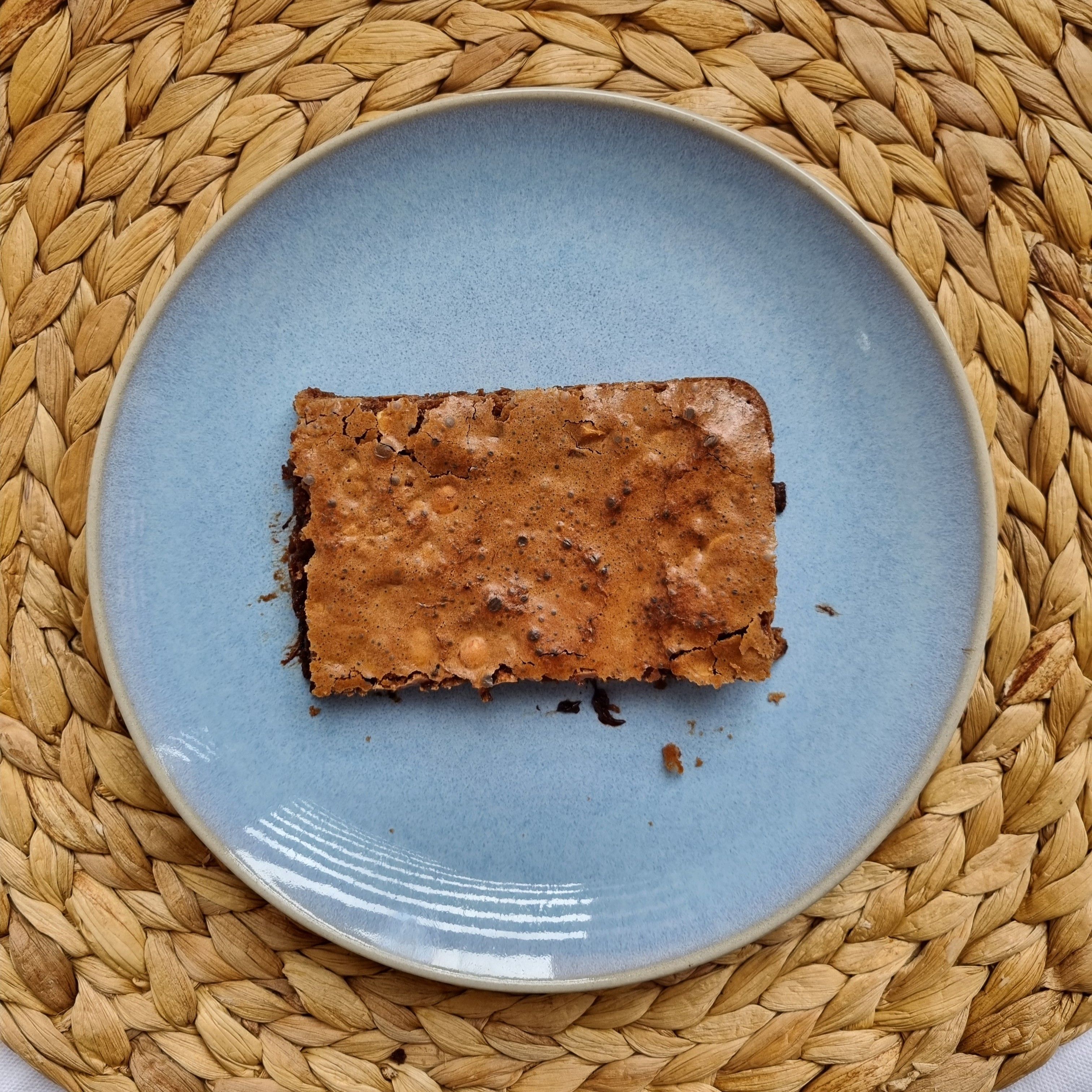 Brownie de chocolate y avellanas