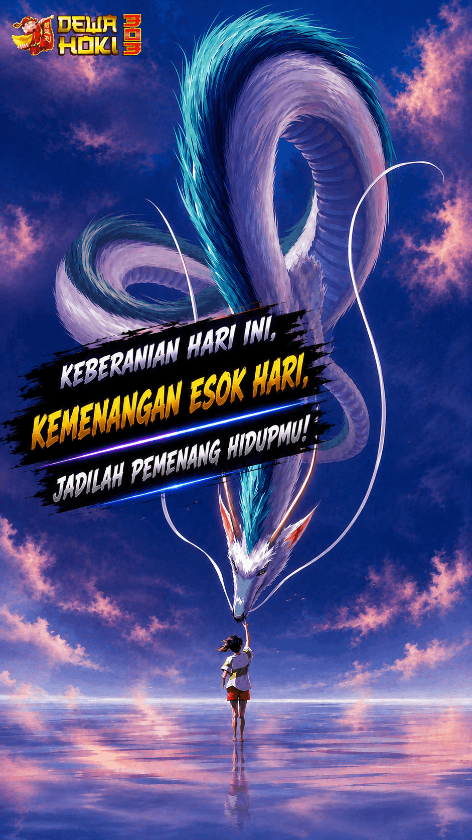 DEWAHOKI303 : KEBERANIAN HARI INI KEMENANGAN ESOK HARI JADILAH PEMENANG HIDUPMU