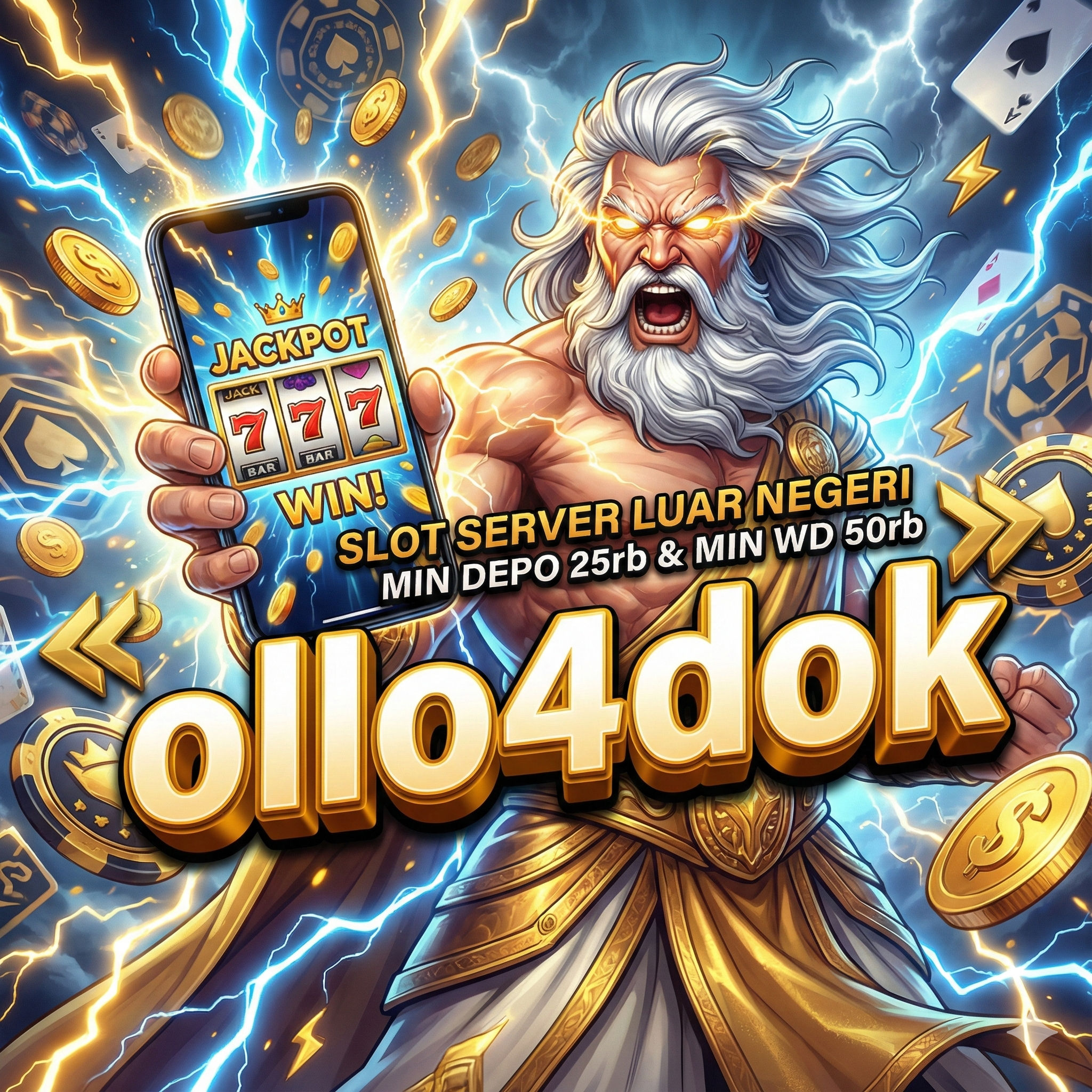 OLLO4DOK Mahjong Zeus Banner 1:1