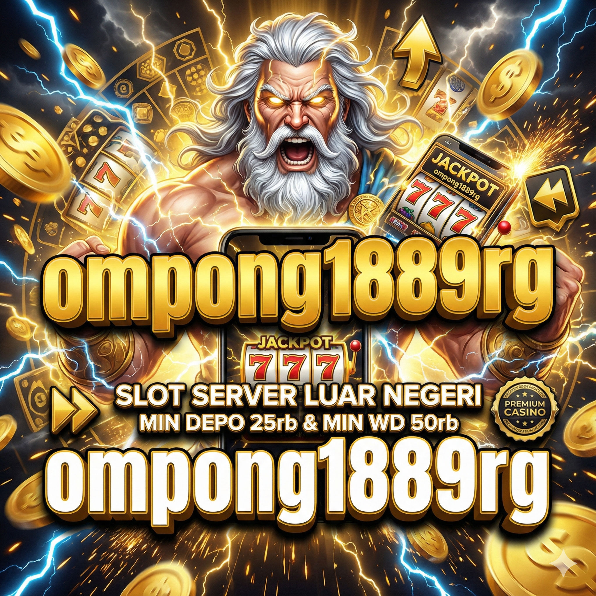 OMPONG1889RG Mahjong Zeus Banner 1:1
