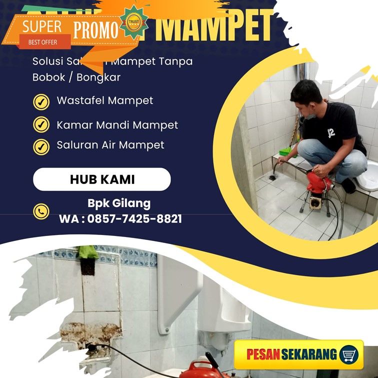 0857-7425-8821 (WA), jasa saluran mampet Dki Jakarta