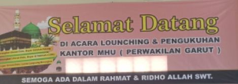 Ketua MHU Perwakilan Garut Tidak Terbuka dan Profesional