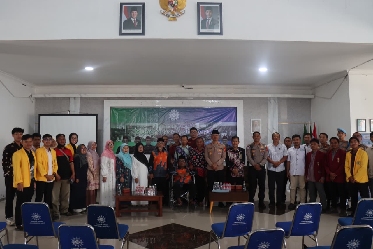Kapolres Garut Silaturahmi dengan Jajaran Pengurus Muhammadiyah dan Persis