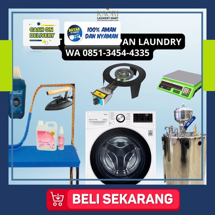 0851-3454-4335 Pusat Perlengkapan Alat Laundry Yogyakarta