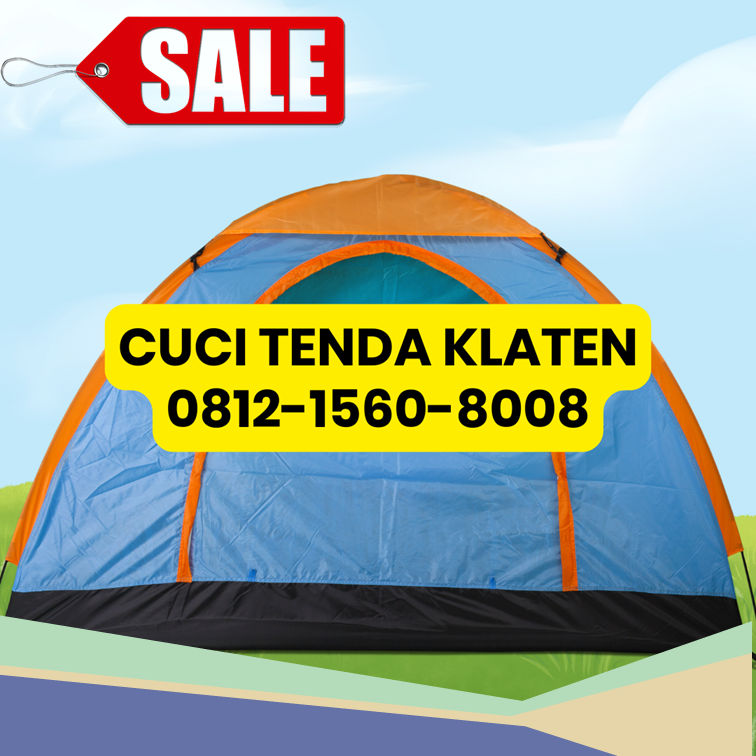 0812-1560-8008 Jasa cuci tenda Klaten  Bayat