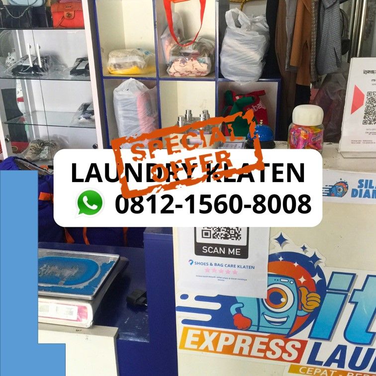 0812-1560-8008 LAUNDRY EXPRESS TERDEKAT Jogonalan
