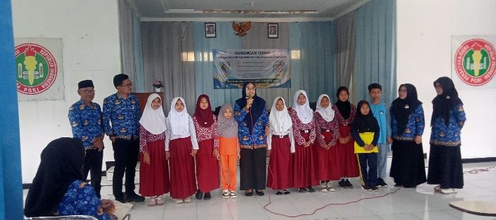Korwas Pendidikan Sukawening Lepas Delegasi  FLS3N SD ke Tingkat Kabupaten