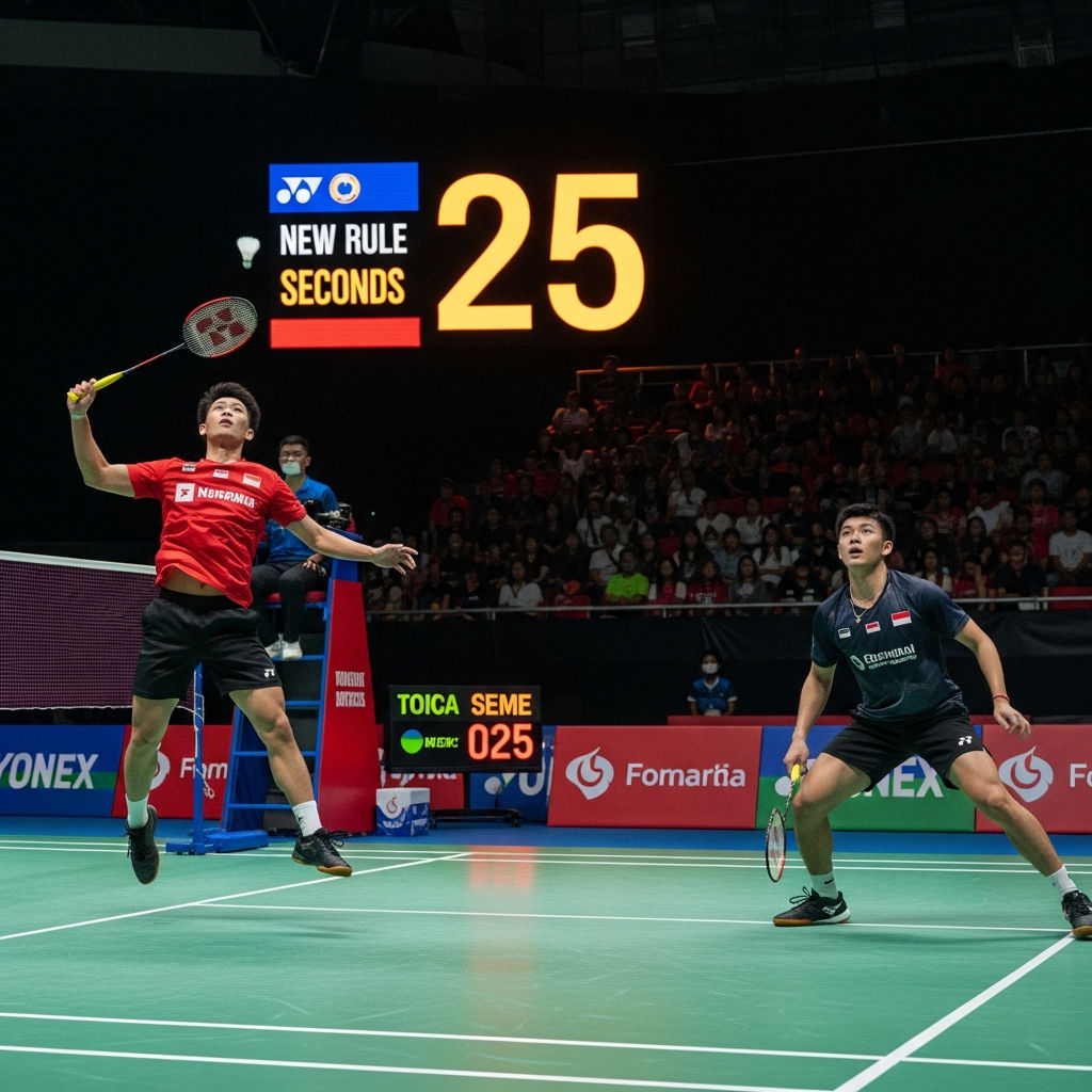 Aturan 25 Detik Time Clock Guncang Indonesia Masters 2026