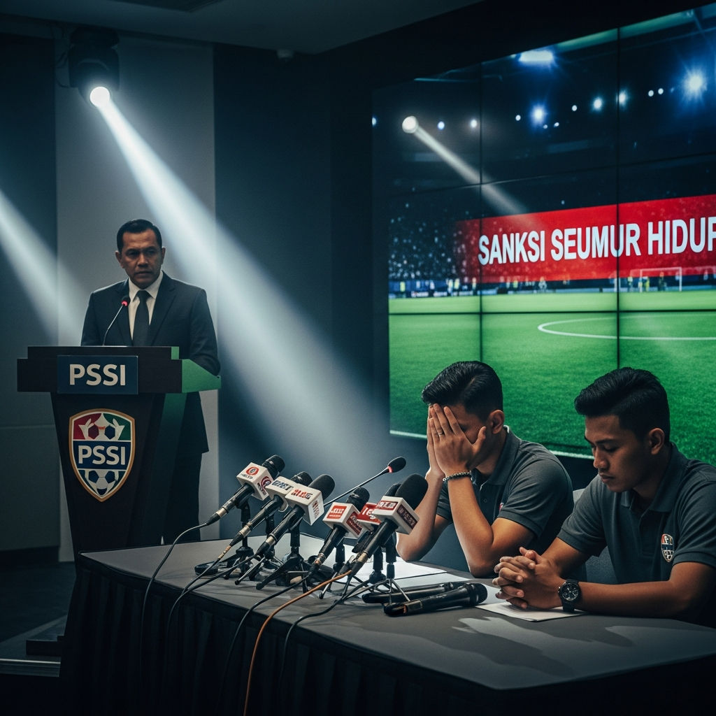 2 Pemain Liga 4 Kena Sanksi Seumur Hidup PSSI!