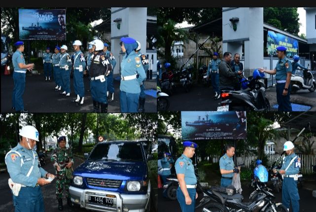 Wujudkan Personil Profesional dan Taat Hukum, Lanal Bandung Intensifkan Pemeriksaan Gaktib