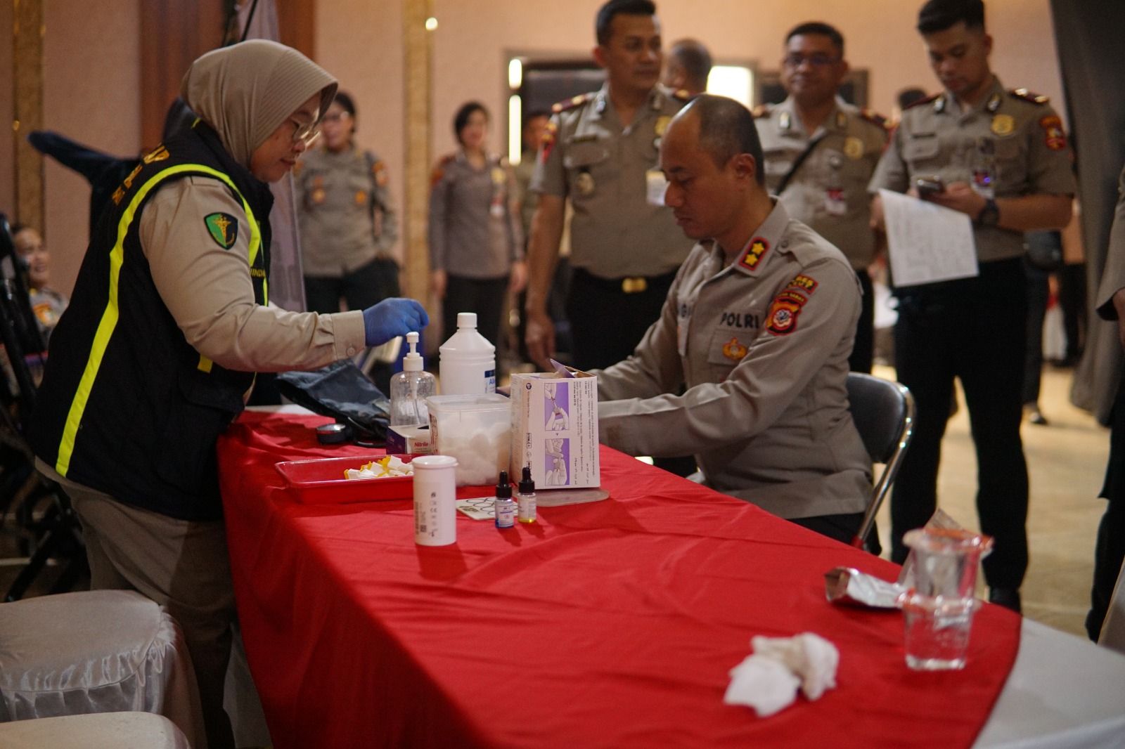 Wujud Nyata Kemanusiaan, Polres Garut Gelar Donor Darah PKP Sespimma 2026