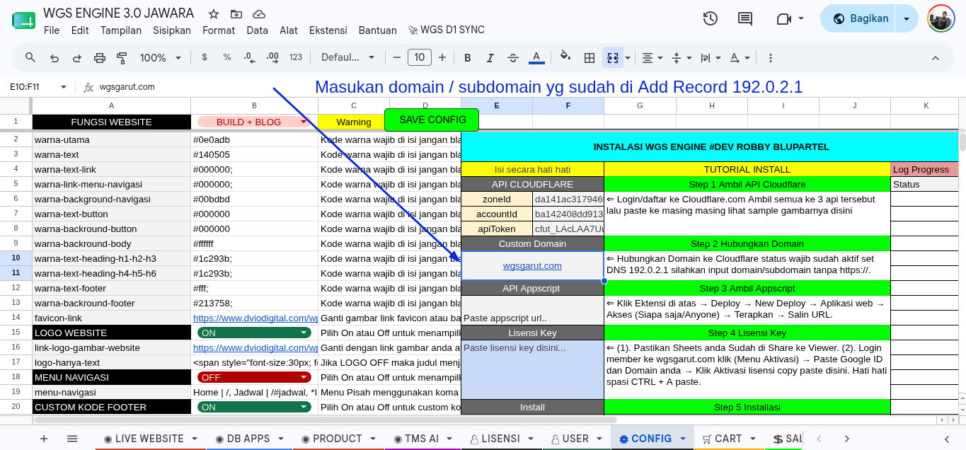 Screenshot Domain Format