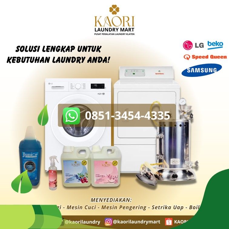 0851-3454-4335 Jual Peralatan Laundry Lengkap Polanharjo