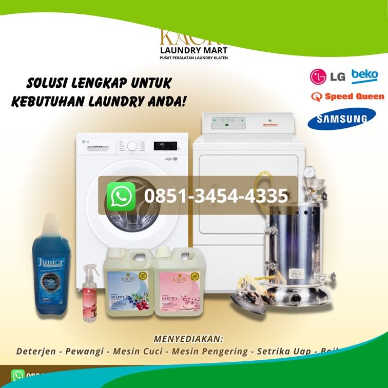 0851-3454-4335 Jual Peralatan Laundry Lengkap Klaten